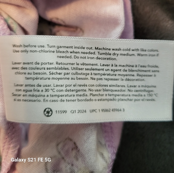 🩷 3/$15 Girls (5T) CARTER'S Purple Ruffle Tank Sleeve Romper w/Flower Print NWT - Picture 5 of 5